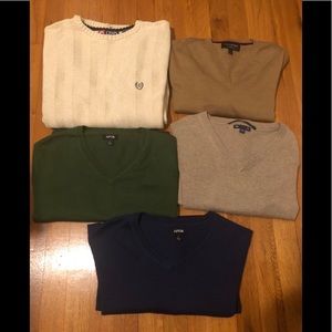 SOLD DUPLICATE LISTINGMens size large sweater lot